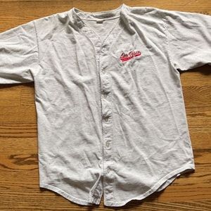 “Las Vegas” Nevada cotton Baseball button up.